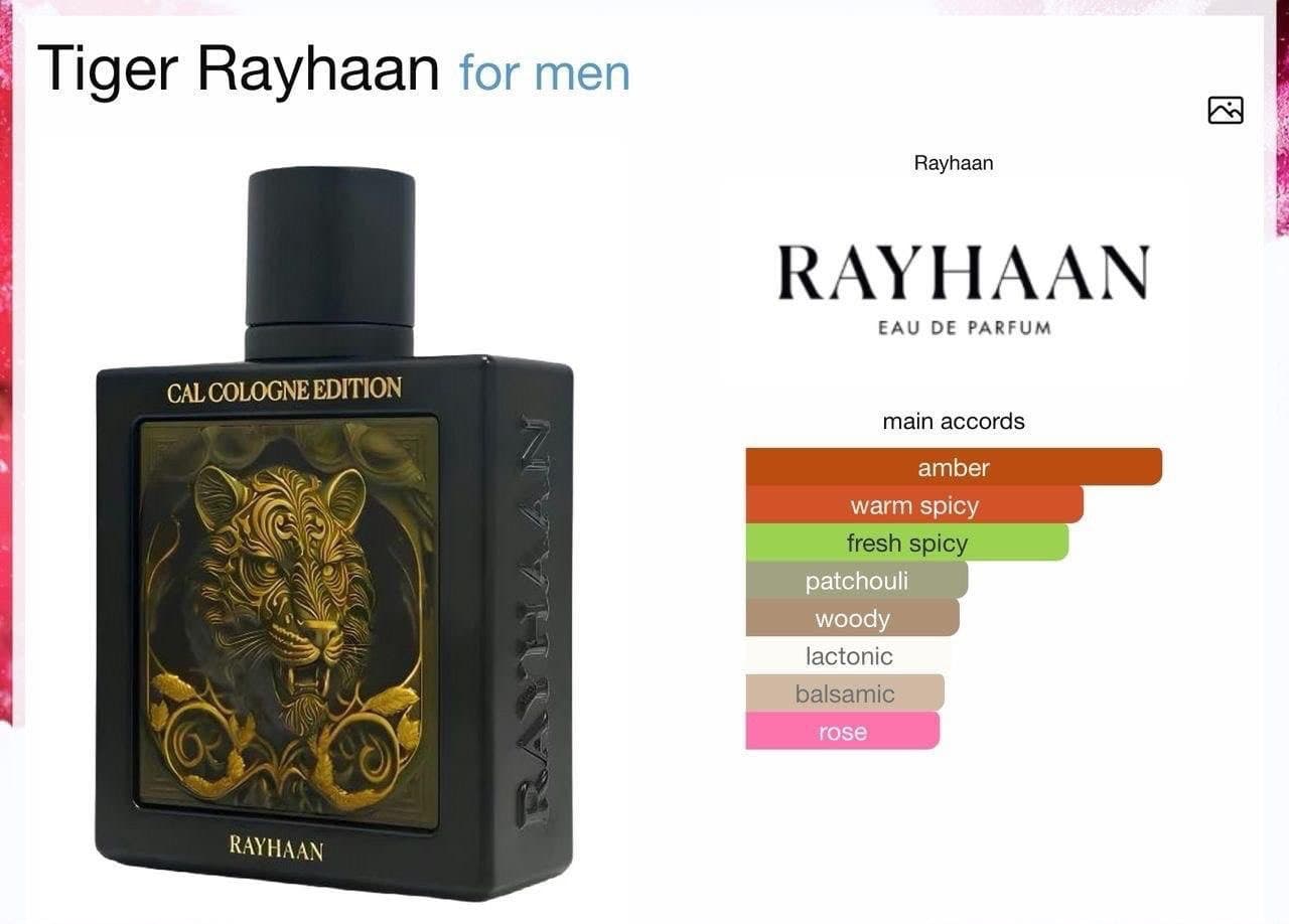 RAYHAAN PERFUME 100ML - Tiger