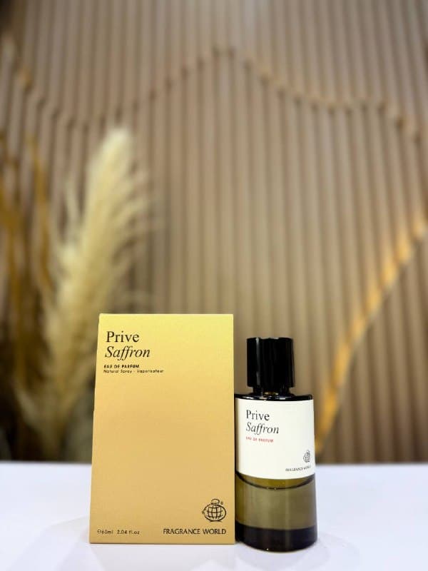 PRIVE SAFFRON EDP by FRAGRANCE WORLD 60ML
