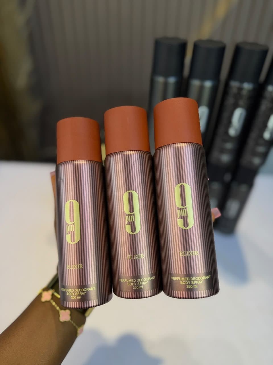 9PM BODY SPRAY 250ML - Elixir