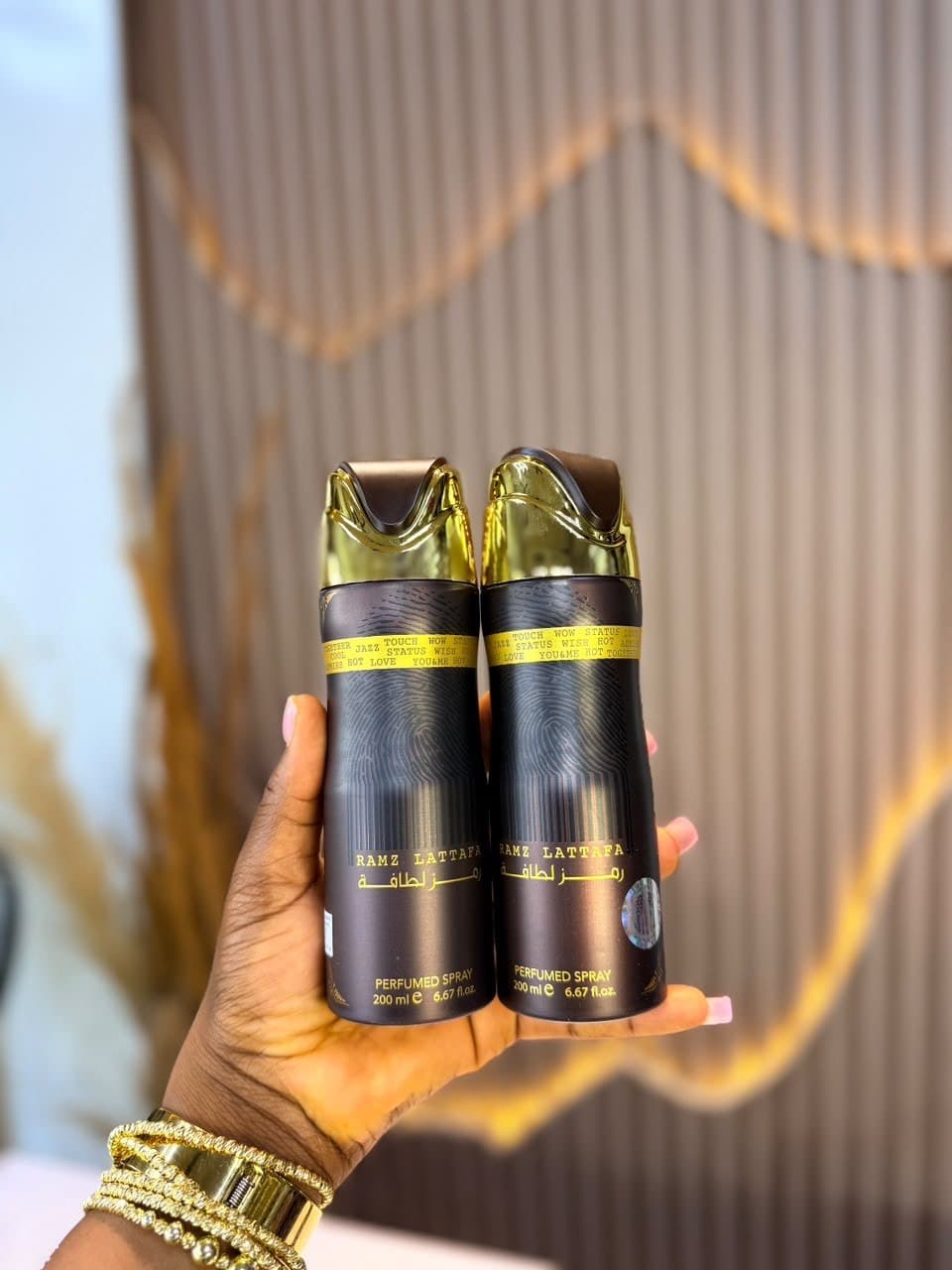 LATTAFA BODY SPRAY 200ML - Ramz Gold