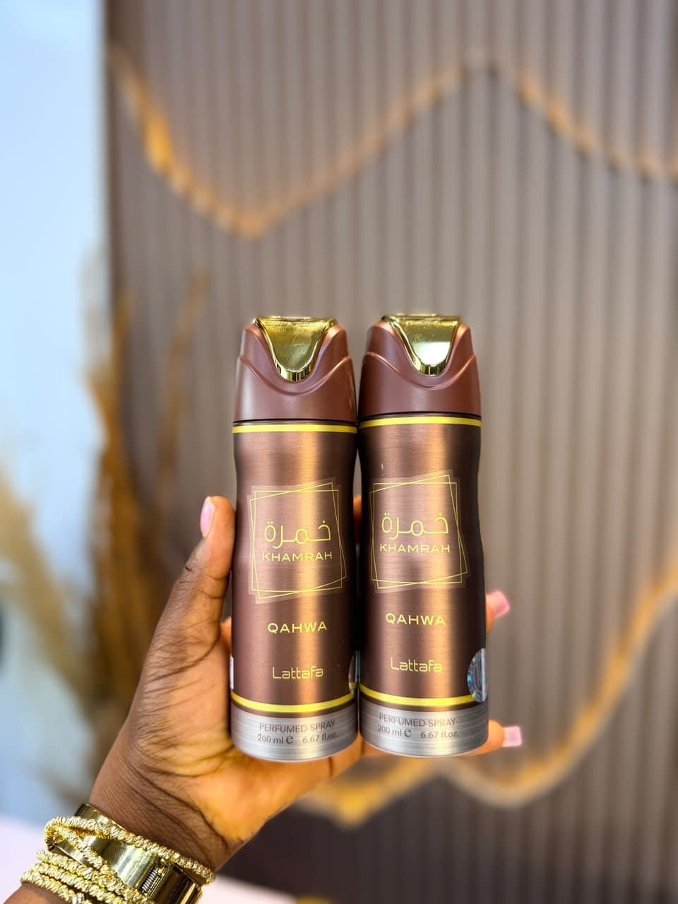 LATTAFA BODY SPRAY 200ML - khamrah Qahwa